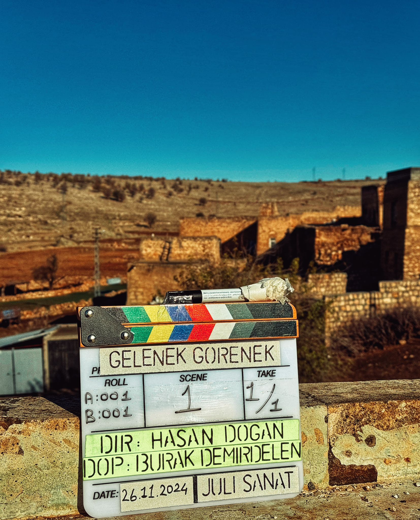 Gelenek Görenek Filminin Çekimleri Mardin Midyat'ta Devam Ediyor