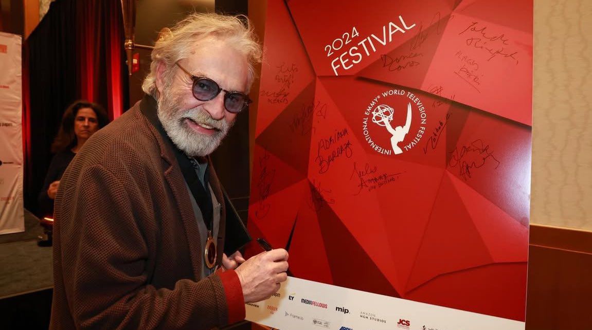 Haluk Bilginer, New York'ta International Emmy Awards Basın Toplantısında