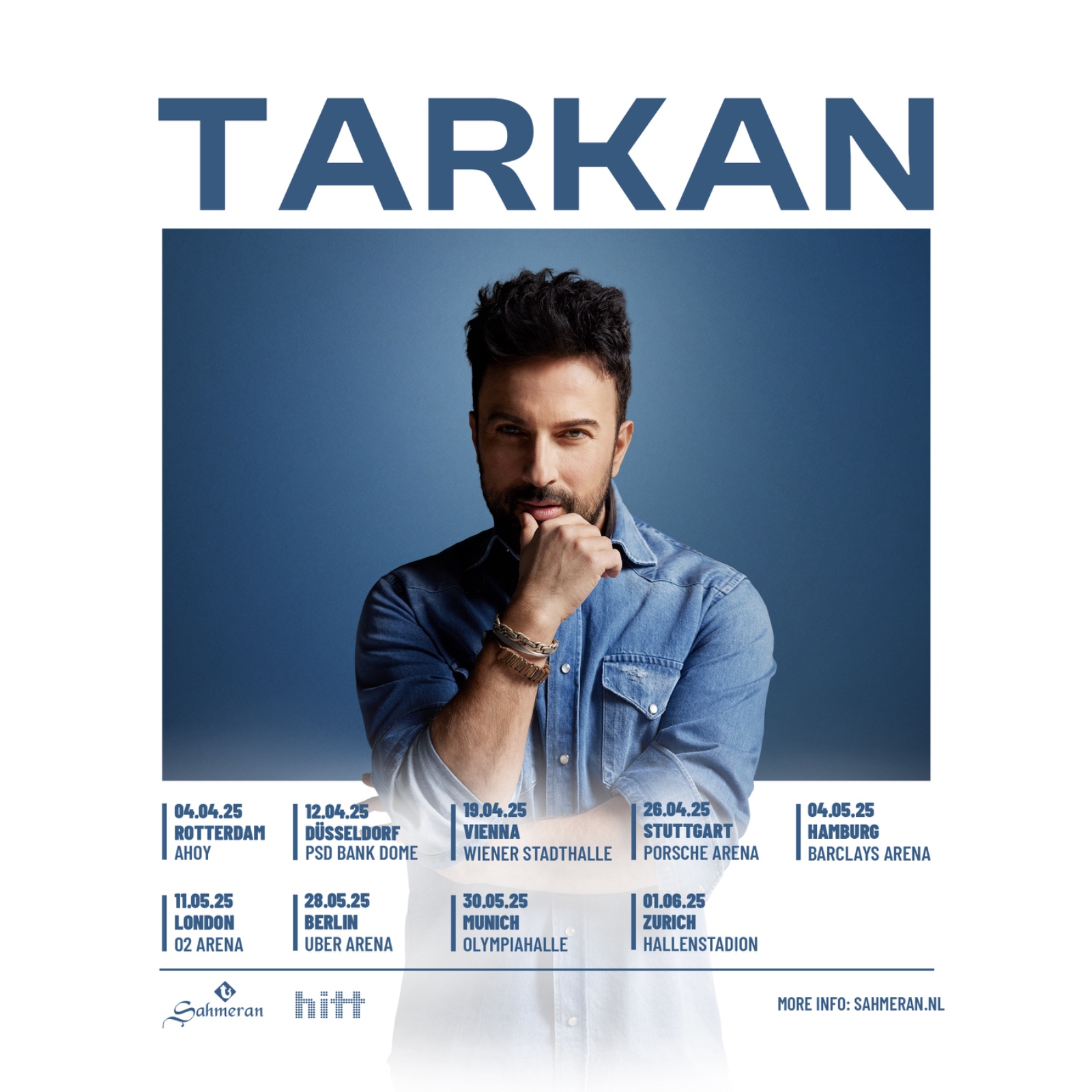 Tarkan, 5 Yıl Aradan Sonra Avrupa Turnesine Çıkıyor